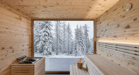 Merano 2000, Chalet Magdalena: sci ai piedi, immersi nel bosco