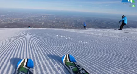 MAJELLETTA - Qui la neve c'e', piste aperte