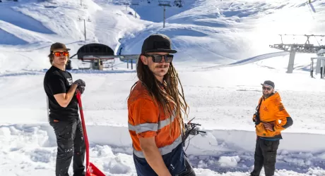 Nuova Zelanda, Mt Hutt apre in anticipo dopo maxi nevicata, fotogallery