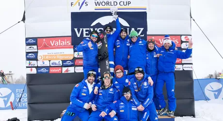 SNOWBOARD - Ancora un trionfo: Coppa di SBX a squadre all’Italia