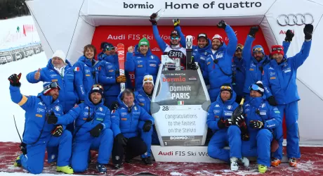 BORMIO - Una cabina della Stelvio sarà dedicata a Dominik Paris
