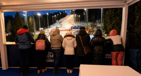 3Tre, ecco i posti VIP del Night Slalom