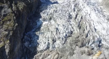 COURMAYEUR - Il ghiacciaio Planpincieux rallenta 