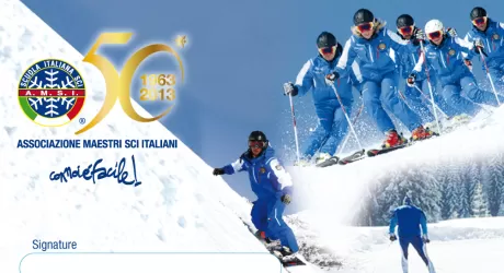 AMSI - Compie 50 anni l'associazione dei maestri di sci