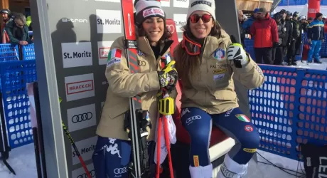 ST. MORITZ - Goggia Brignone, che doppietta in superG!