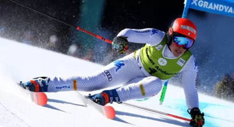 LES 2 ALPES - Goggia Brignone e Bassino in allenamento