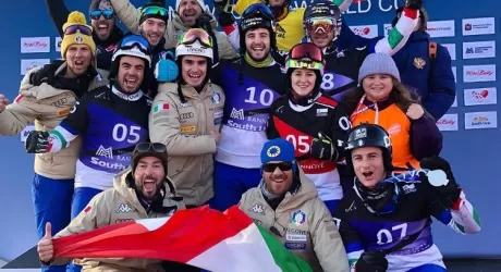 BANNOYE - Fischnaller e Felicetti doppietta azzurra in snowboard 