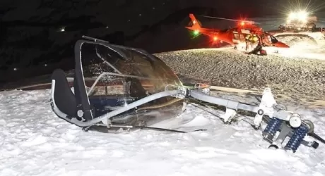 STOOS - Seggiola di una seggiovia si schianta a terra, gravi due uomini