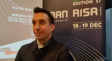 ALTA BADIA - Andy Varallo presenta le gare sulla Gran Risa, 18 e 19 dicembre 2022