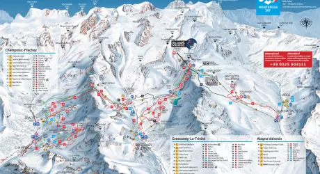 MONTEROSA SKI - Si scia il 23 e 24 novembre con i collegamenti aperti!