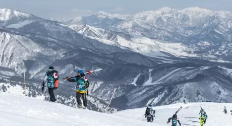 FREERIDE WORLD TOUR - Ad Hakuba doppio successo azzurro