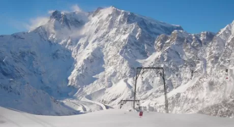 MACUGNAGA - Monte Moro aperto per lo sci club che può allenarsi sullo skilift San Pietro