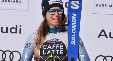 VIDEO - La vittoria di Marta Bassino nella discesa di Crans Montana
