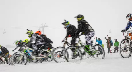 TONALE - Il 9 marzo gara di bike sulla pista Valena 