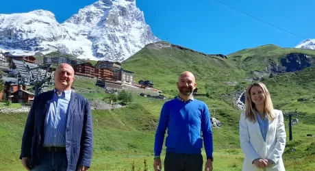 CERVINIA - Herbert Tovagliari confermato alla guida del Cda della Cervino Spa