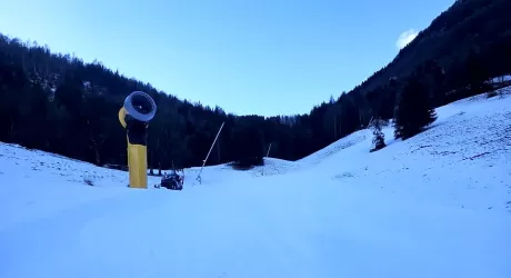 COLERE - Apre la pista diretta Carbonera, ora 1250 metri di dislivello sci ai piedi