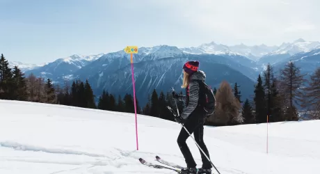 CRANS MONTANA - Rando Parc: l'ideale per iniziare con lo sci alpinismo 