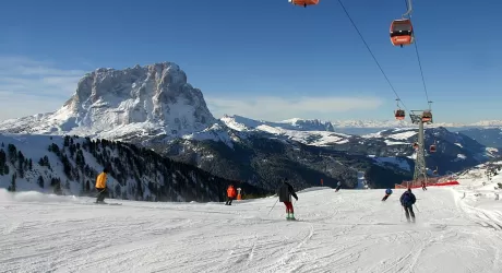 VAL GARDENA - Nuova pista nera Dantercepies e ripristino pista Pilat