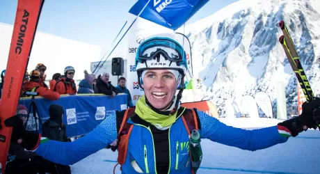 La nazionale di sci alpinismo al lavoro tra Tonale e Cervinia