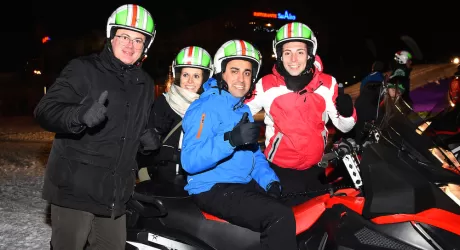 ALLEGHE - Luigi Di Maio in visita al Civetta