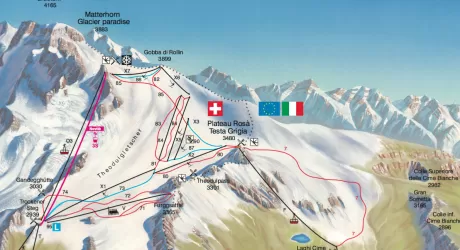 CERVINIA – Sci estivo dal 29 giugno all'8 settembre