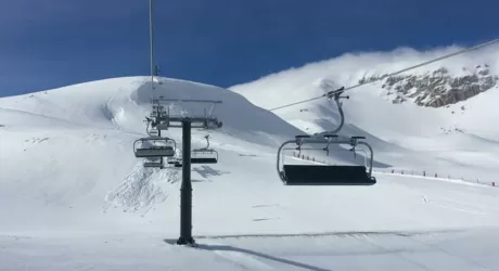 CAMPO IMPERATORE - La stagione sciistica è iniziata a Pasqua
