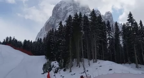 VAL GARDENA - Sopralluogo sulla Saslong, si pensa già alla prossima stagione agonistica