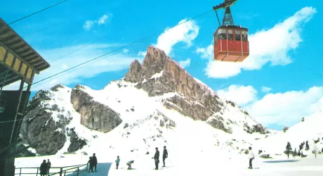 Cortina, con la Coppa del mondo la celebrazione dei 100 anni, fotogallery vintage