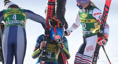 COURCHEVEL - Shiffrin è tornata, Bassino e Brignone sprecano
