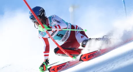 ADELBODEN - Slalom a Schwarz, poi Strasser e Ryding, Moelgg 14 esimo