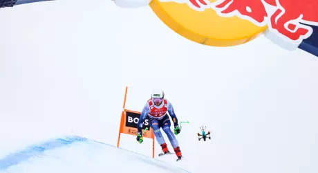 KITZBUEHEL - Schieder a 5 centesimi dal sogno, vince Sarrazin