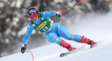 VAL D'ISERE - Goggia è un fulmine in prova