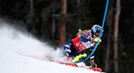 Copper Mountain, Shiffrin vince lo slalom, Della Mea 23 esima
