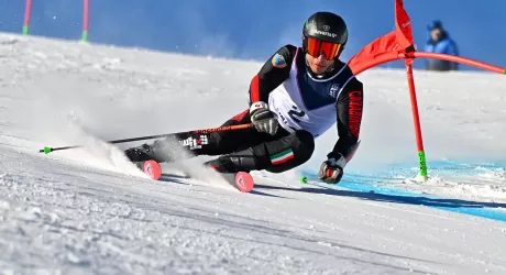 Sestriere, Giovanni Borsotti è campione italiano di gigante