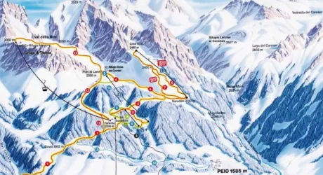 PEJO - Aperta la nuova seggiovia Saroden - Cima Vioz e relativa pista