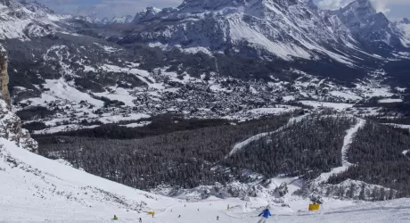 CORTINA - Nel weekend doppio appuntamento di Coppa del mondo di sci