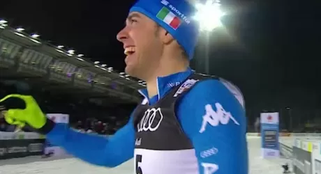 LAHTI - Federico Pellegrino oro mondiale nella sprint di sci fondo