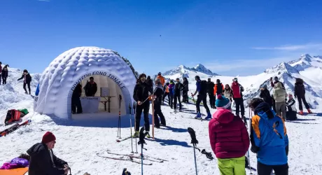 PONTEDILEGNO TONALE - IL SEGGIO PIÙ ALTO PER LE PRIMARIE È AL PRESENA