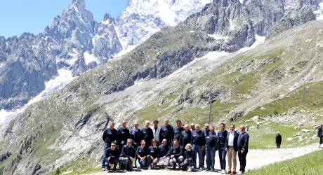 COURMAYEUR - Il Consiglio Colnaz riunito a Skyway, Cuc "Inverno positivo"