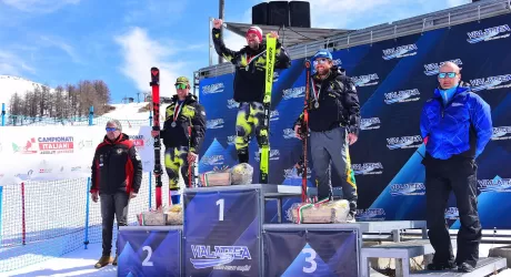 SESTRIERE - Alex Hofer vince il gigante degli Assoluti