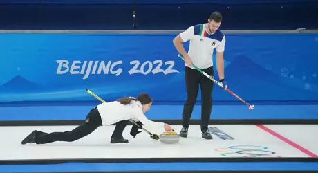 CURLING - Mosaner Constantini oro nel doppio misto! Video