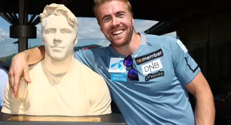  VAL GARDENA - Aleksander Aamodt Kilde  protagonista sulla Saslong anche in agosto