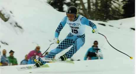 CORTINA - 30 anni fa la prima vittoria di Kristian Ghedina