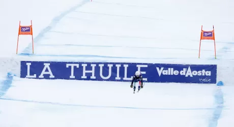 LA THUILE - La pista 3 Franco Berthod prima sostituta in CdM