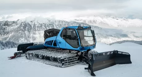 PRINOTH - Il primo battipista a idrogeno sulle piste dell'Alta Badia