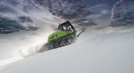 Prinoth presenta il primo battipista elettrico di grandi dimensioni