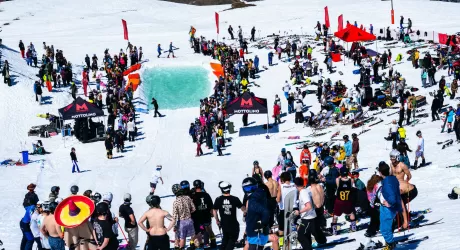 Mottolino, una giornata di freeski con Chris Benchetler, fotogallery