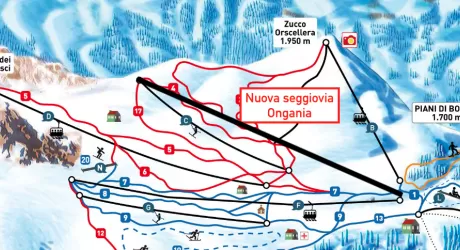 PIANI DI BOBBIO - Nuova seggiovia Ongania e innevamento Orscellera