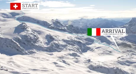ZERMATT CERVINIA - Ecco la pista da discesa di Coppa del mondo, la "prima" nel 2023