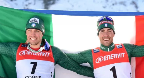 COGNE - Pellegrino De Fabiani fratelli d'Italia, storico bis